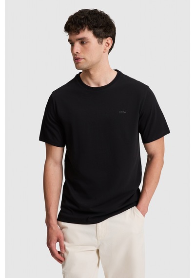 U.S. Polo Assn. U.s. Polo Assn. Erkek Siyah Tişört Basic 50327022-vr046 U.S. Polo Assn. U.s. Polo Assn. Erkek Siyah Tişört Basic 50327022-vr046