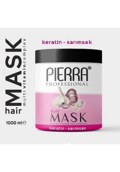 Pierra Keratin & Sarımsak Saç Maskesi 1 L