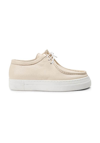 Deery Hakiki Deri Bej Sneaker Kadın Ayakkabı - Z1682zbejc01 Bej