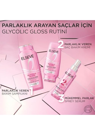 Gloss Parlaklık Veren Bakım Şampuanı 300ml