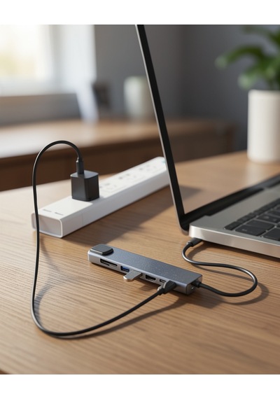 8 Port Type-c Çoğaltıcı Uuczzzz Apple MacBook Uyumlu çeviriciiiiiii2