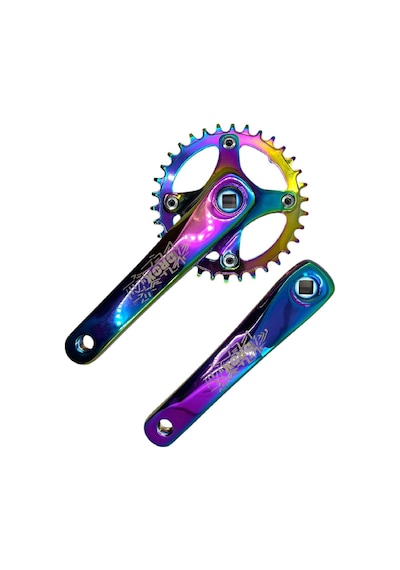 Asistan Drox Rainbow Sr-11 34t Tek Yaprak Aynakol Kare Mil 170mm Çok Renkli