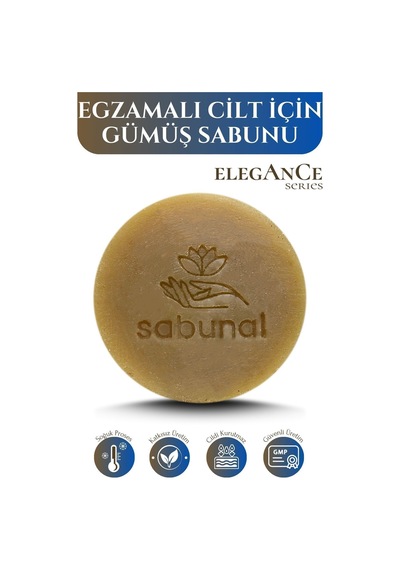 Sabunal Gümüş Sabunu 2 Adet - Hassas Ciltlere Özel Ferahlatıcı & Nemlendirici Sabun