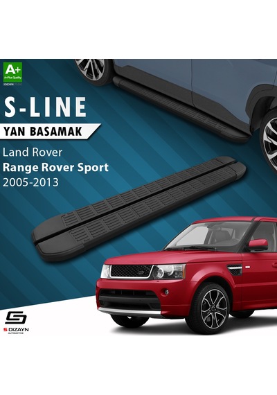 S-Dizayn Land Rover Range Rover Sport S-Line Siyah Yan Basamak 18