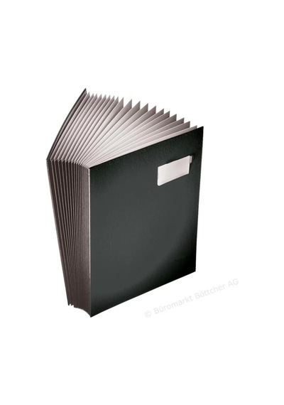 Tr 5701 Siyah İmza Dosyası, 10 Bölmeli
