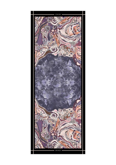 Arancia Siyah 70x200 Modal Şal Siyah Siyah
