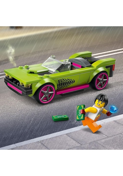 LEGO® City Polis Arabası ve Spor Araba Takibi 60415 6+ Yaratıcı Oyuncak Yapım Seti - 213 Parça