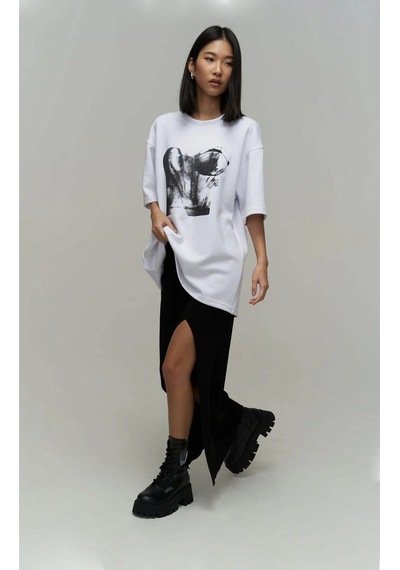 Corset Beyaz Oversize Beyaz