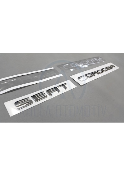 Seat Cordoba 6K 6L 1998-2010 Bagaj Yazisi Takim Krom 377522256