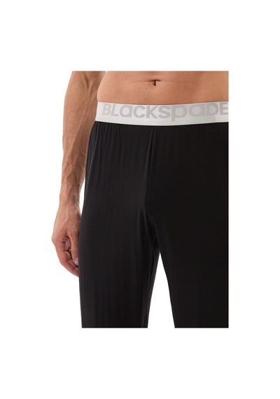 Blackspade Erkek Pijama Altı Silver 9304 - Siyah