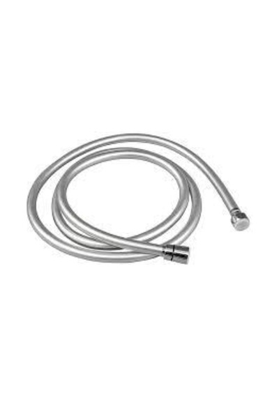 Pvc Duş Hortumu 155 Cm - 155 Cm - Çelik Gri