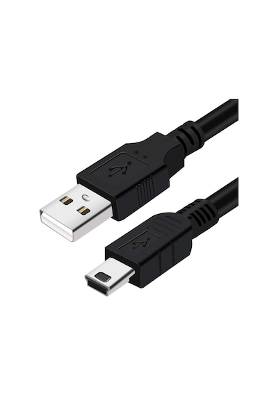 AoGo 5 Pin USB 2.0 Erkek Mini USB Kablo 1.5 M