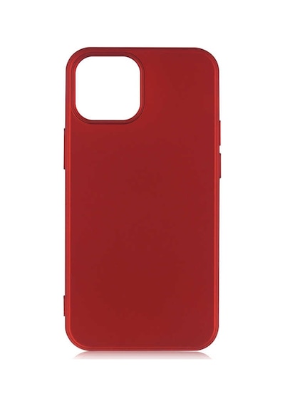 Apple Uyumlu iPhone 13 Mini Uyumlu Zore Premier Silikon Kılıf-kırmızı Kirmizi -