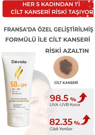 Suya Dayanıklı Spf 50+ Vücut Güneş Kremi Leke Karşıtı, Aydınlatıcı, Ton Eşitleyici