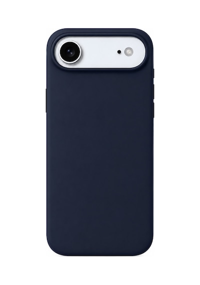 Apple iPhone 17 Air Uyumlu İçi Kadife Kaplamalı Silikon Kılıf Airline Serisi Lacivert
