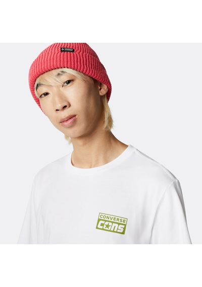 Converse Cons Graphic Erkek Beyaz T-shirt
