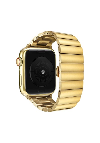 Apple Uyumlu  Watch  Ultra 49mm Kordon Krd-41 Metal Strap Kayış