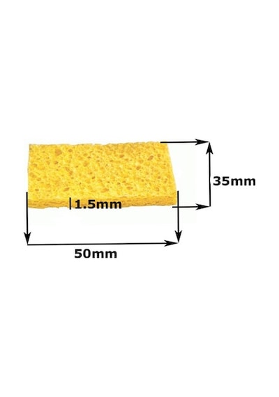 Havya Temizleme Süngeri - Lehim Süngeri 35*50*1.5Mm (551664643)