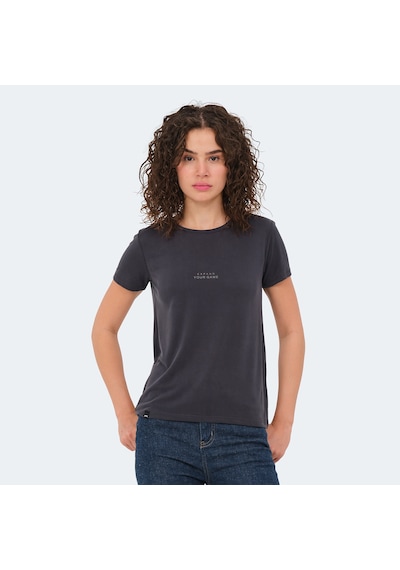 Slazenger PAYTONS 5 li Set Kadın Ekru - Siyah - Koyu Gri - Bordo - Mavi Tişört Slazenger PAYTONS 5 li Set Kadın Ekru - Siyah - Koyu Gri - Bordo - Mavi Tişört