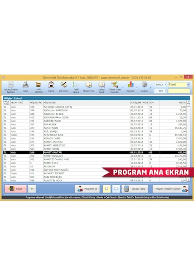 Demirsoft Ön Muhasebe Programı (466222612)