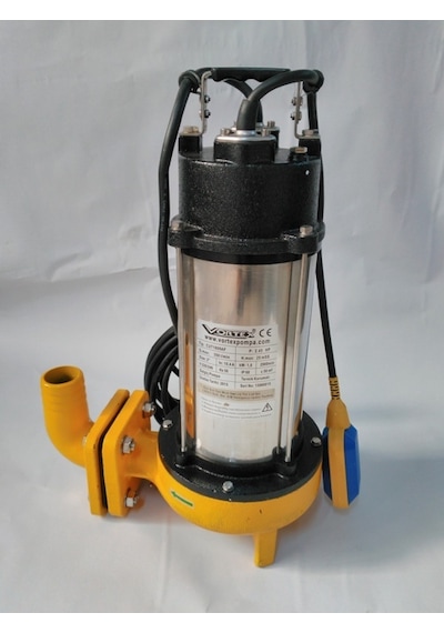 Vortex Cut 1500 Af M - 2.Hp 220V Özel Bıçaklı Dalgıç  Pompa