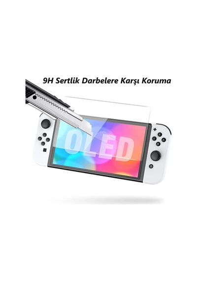 Switch Oled 7 İnç Mat Ekran Koruyucu Oyun Konsolu