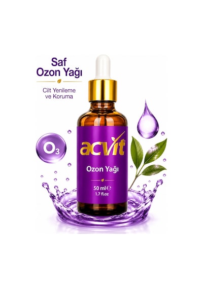 Acvit Koruyucu ve Yenileyici Saf Ozon Yağı 50 ML