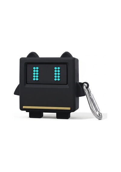 Caseonn Anker Soundcore Liberty 5 Kılıf Karakter Figürlü Robot Siyah
