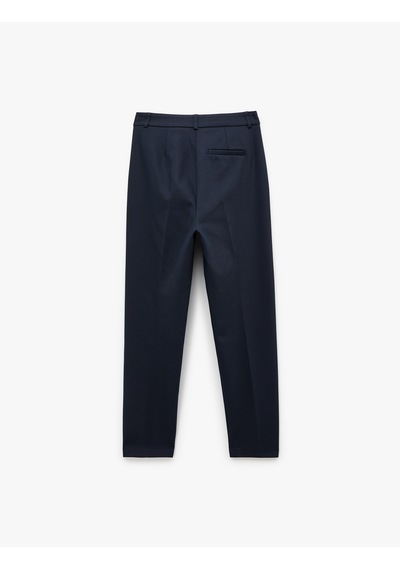 Koton Slim Fit Normal Bel Cigarette Pantolon Lacivert 6sak40032uw Lacivert