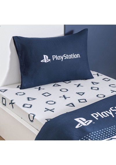 Taç Lisanslı Playstation Game On Tek Kişilik Pamuk Nevresim Takımı 120 000000001000051241 Çok Renkli