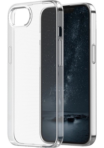 Apple Uyumlu iPad iPhone 16e Kılıf Zore Süper Silikon Kapak Şeffaf