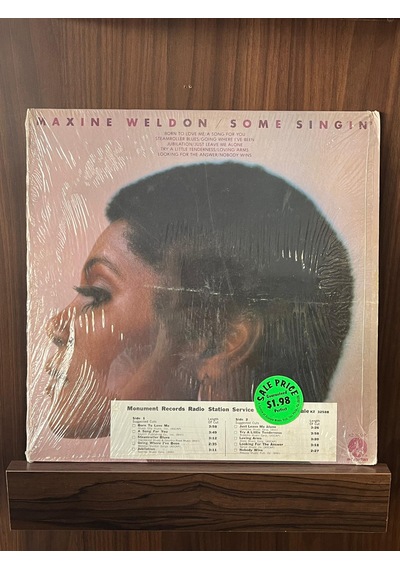 Maxine Weldone - Some Singin' , 1974 Lp Soul
