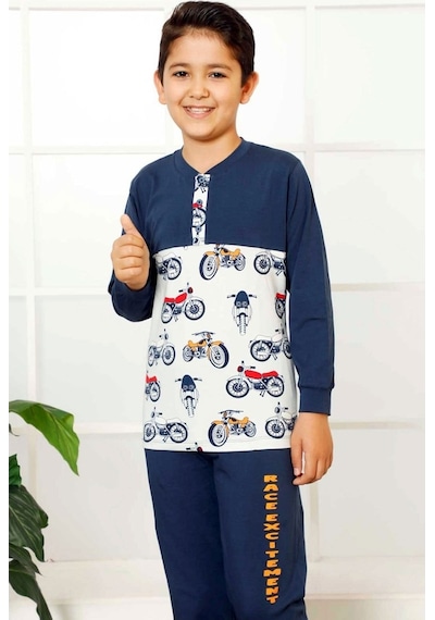 Alimer Erkek Çocuk Uzun Kollu Pijama Takımı Edy5162Uk