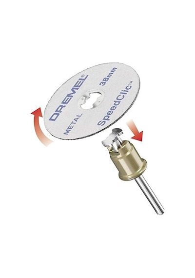 Sc456 Ez Speedclic Metal Kesme Diski, 38 Mm, 5'li