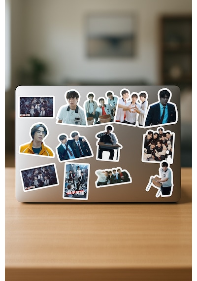 Weak Hero Class Kdrama K Drama Dizi Telefon Laptop Bullet Journal Yapışkanlı Folyo Sticker Paketi 22 Adet Çok Renkli