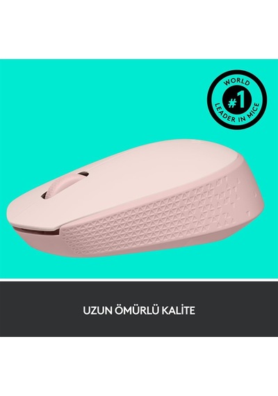 Logıtech 910-006865, M171 Rose, Usb Nano 2,4g Kablosuz, 1000dpi, Optik, 3 Tuşlu, 12ay Pil Ömrü, Mouse Sc-400