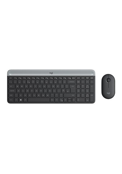 Logıtech Mk470 Siyah, 920-009435, Kablosuz, Türkçe Q, Klavye Mouse Set