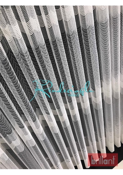 Tül Perde Brillant Sedef Sim İşlmeli Spor Model Gurz 00u43959.802 Ekru