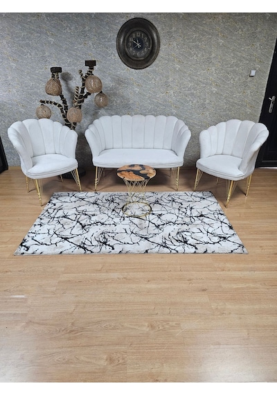 Zafir Gold Kaplama Tel Ayak Papatya Çay Seti Koltuk Takımı , Balkon, Salon, Ofis, Cafe Koltuk Takımı Krem Zafir Gold Kaplama Tel Ayak Papatya Çay Seti Koltuk Takımı , Balkon, Salon, Ofis, Cafe Koltuk Takımı Krem