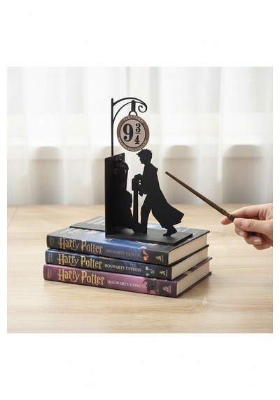 Esa Gaming Harry Potter Platform 9¾ Kitap Tutucu 3d Baskı Dekoratif Kitaplık Organizer Fantastik