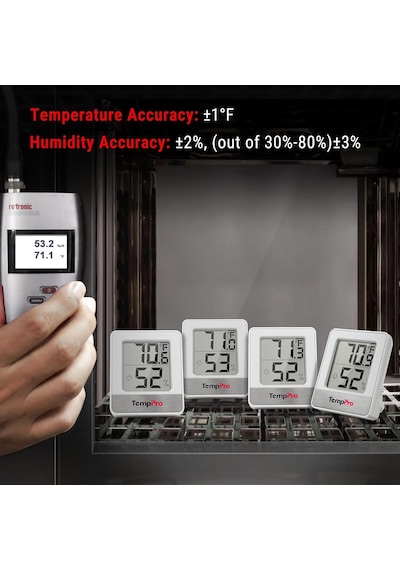 Tr Thermopro Tp49 Mini Dijital Nem Ölçer Ve Termometre