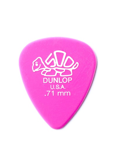 Jim Dunlop Delrin 500 Açık Pembe .71 MM - 1 Adet Pena