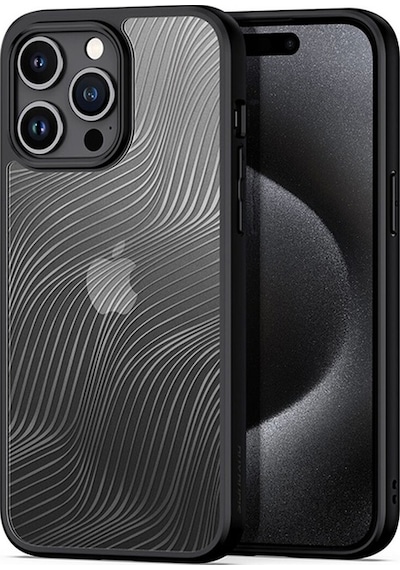 Dux Ducis Apple Uyumlu iPhone 15 Pro Max Aimo Premium Buzlu Sert Pc-tpu Kılıf