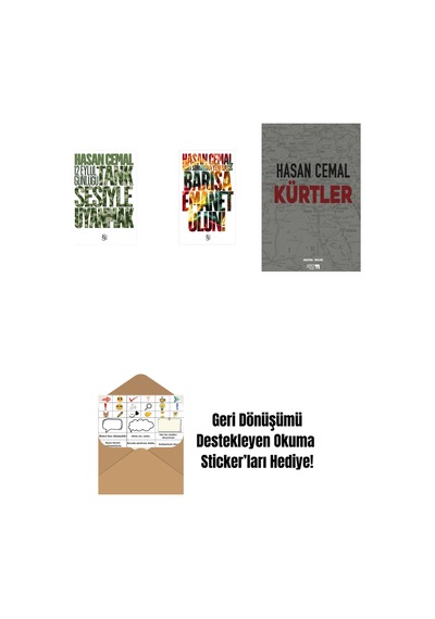 Tank Sesiyle Uyanmak + Barışa Emanet Olun + Kürtler + Okuma Sticker'ları