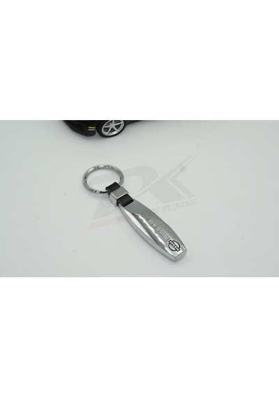 Nissan Logo Su Damlası Model Stil Deri Metal Anahtarlık