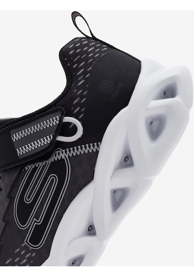 Skechers Twisty Brights 2.0 Büyük Erkek Çocuk Gri Işıklı Spor Ayakkabı 401625l Ccbk