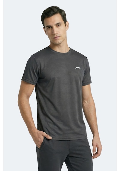 Slazenger Kofona Erkek Koyu Gri Tişört