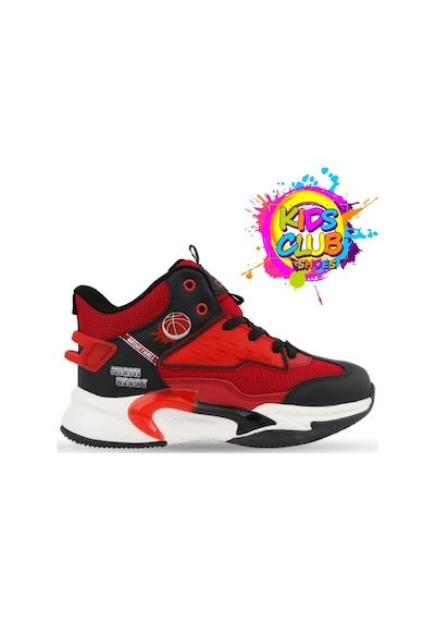Cool London Unisex Ortopedik Çocuk Basketbol Ayakkabısı Kırmızı