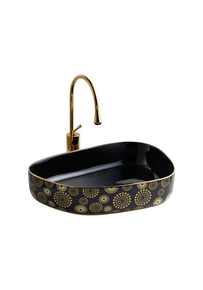 Eva Banyo Lena E-2107As Tezgah Üstü Porselen Lavabo