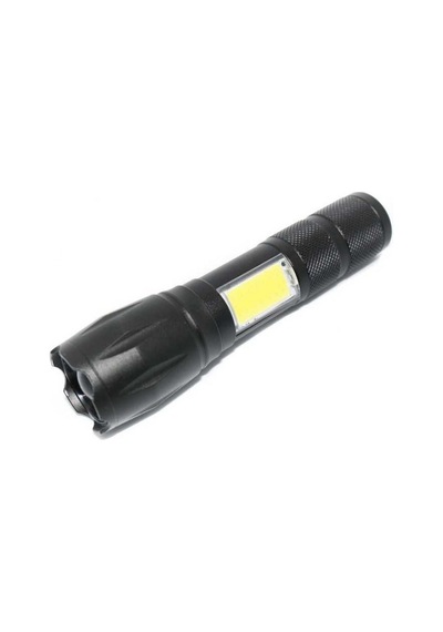 Powerbank Özellikli Uzun Menzilli El Feneri Watton Wt-039 Siyah